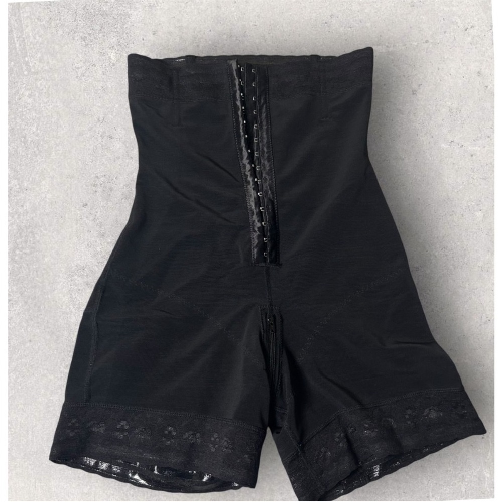 Black Women's High-Waisted Shorts/ Faja new! Xl 🔥🔥🔥🔥